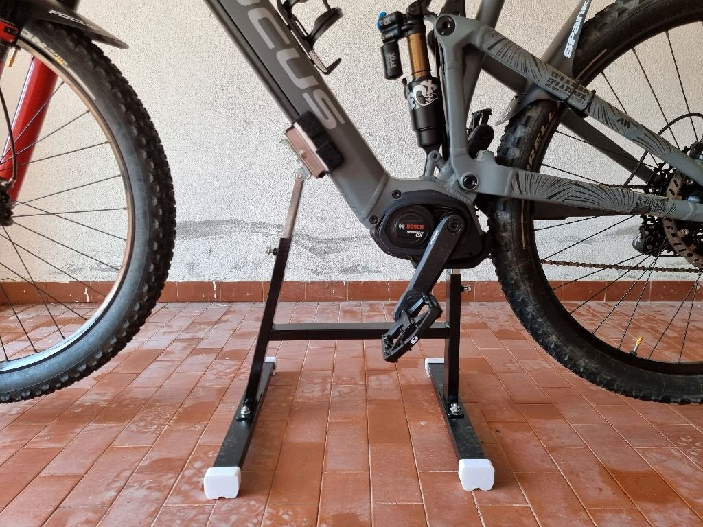 Painted Central Stand for E-Bike Maintenance