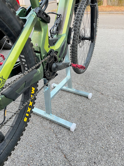 Galvanized Central Stand for E-Bike Maintenance