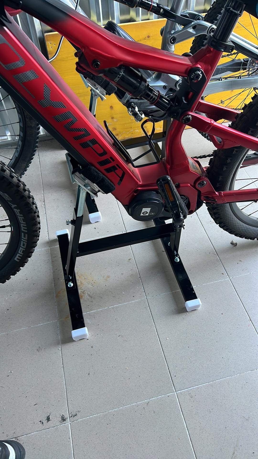 Cavalletto Per Supporto Per Manutenzione Mountain Bike Cavalletto