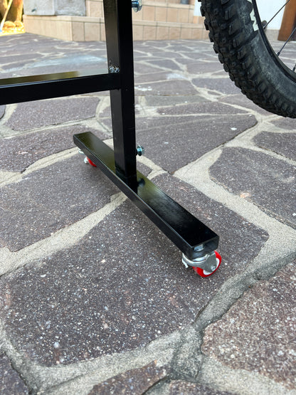 Painted Central Stand for E-Bike Maintenance