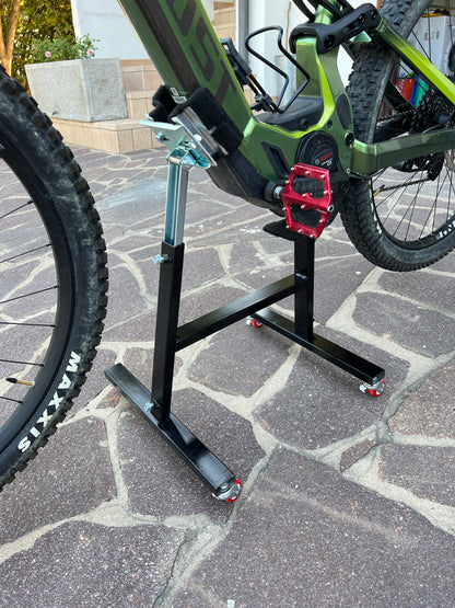 Cavalletto Centrale per Manutenzione E-Bike Verniciato