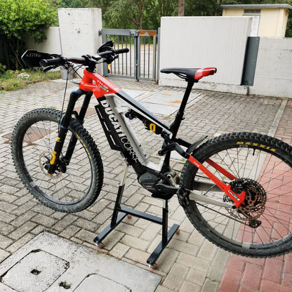 Painted Central Stand for E-Bike Maintenance